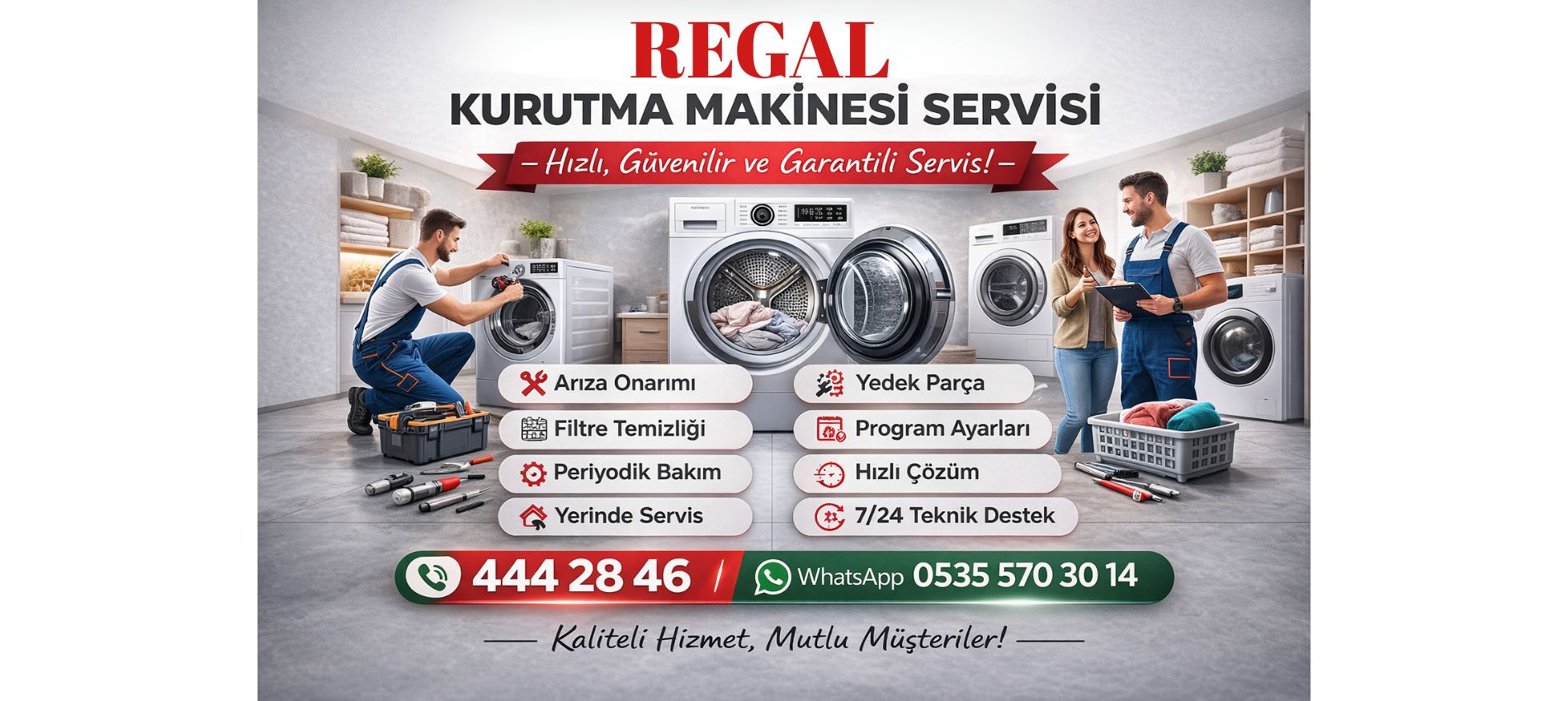 Regal Kurutma Makinesi ServisiRegal Kurutma Makinesi Servisi